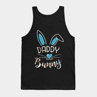 Daddy Bunny T-Shirt Cute Matching Family Easter Tank Top